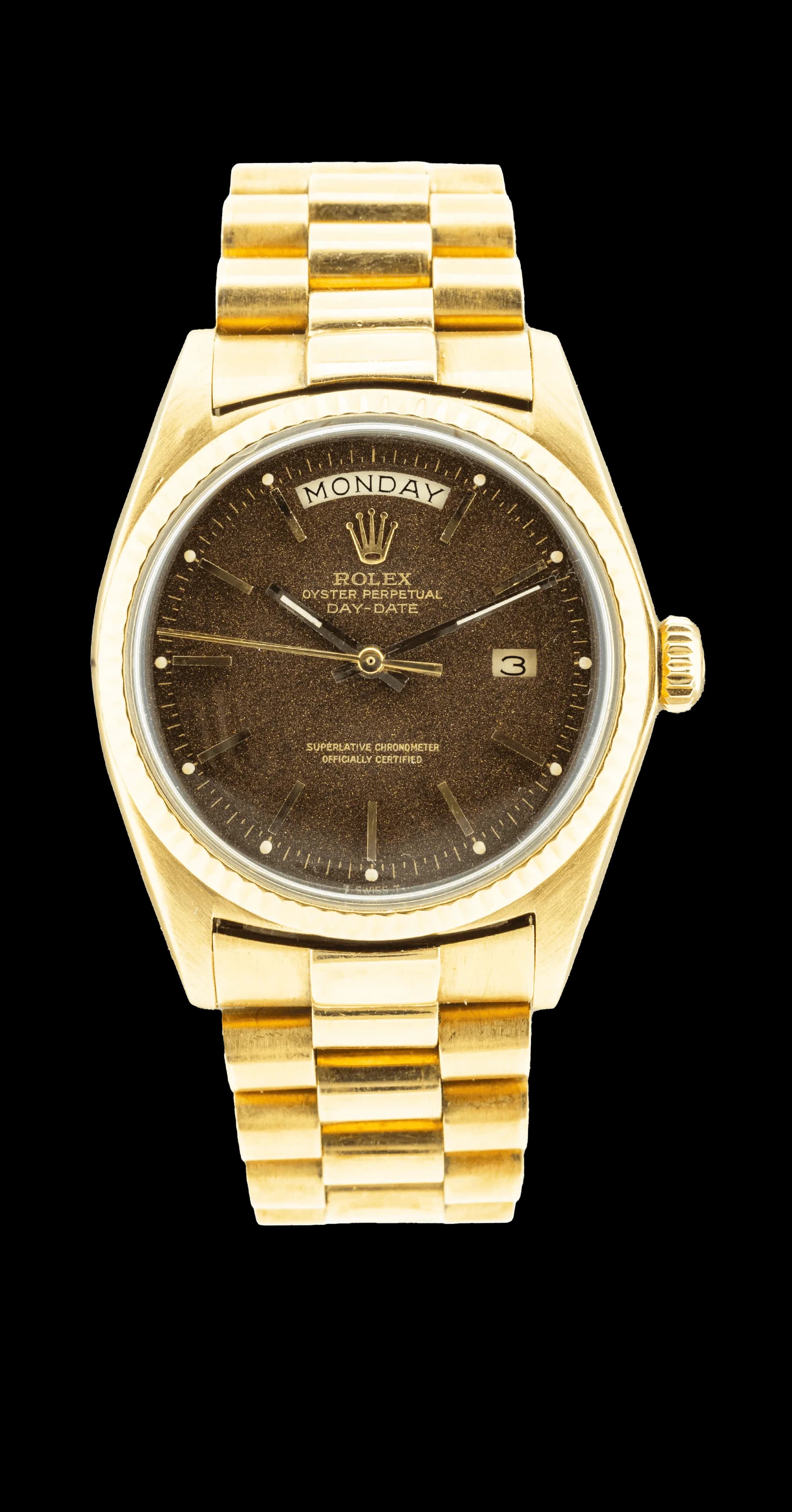 Day-Date 1803 Or Jaune "Confetti" – 1973