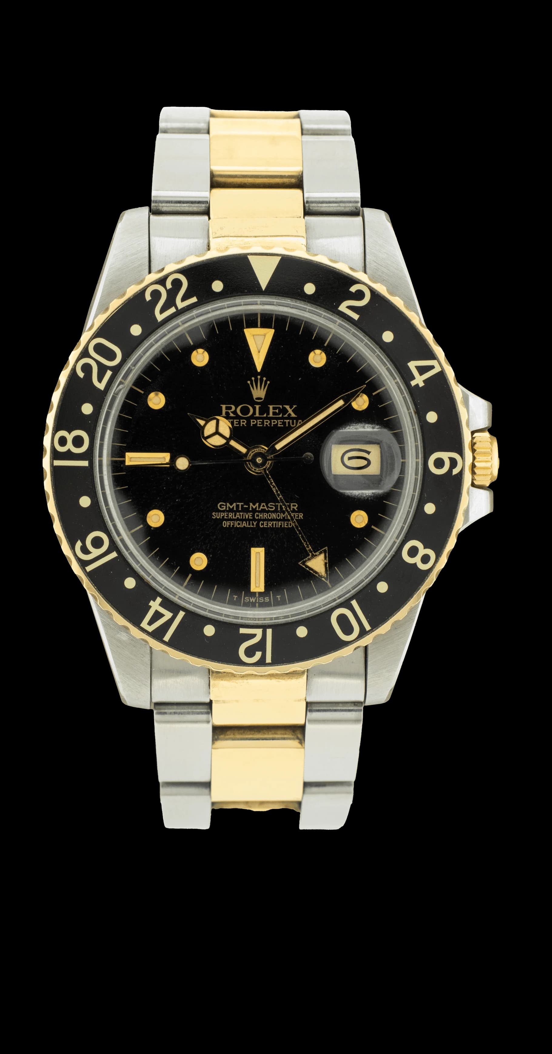 GMT Master 16753 Or et Acier "Nipple Dial" – 1979