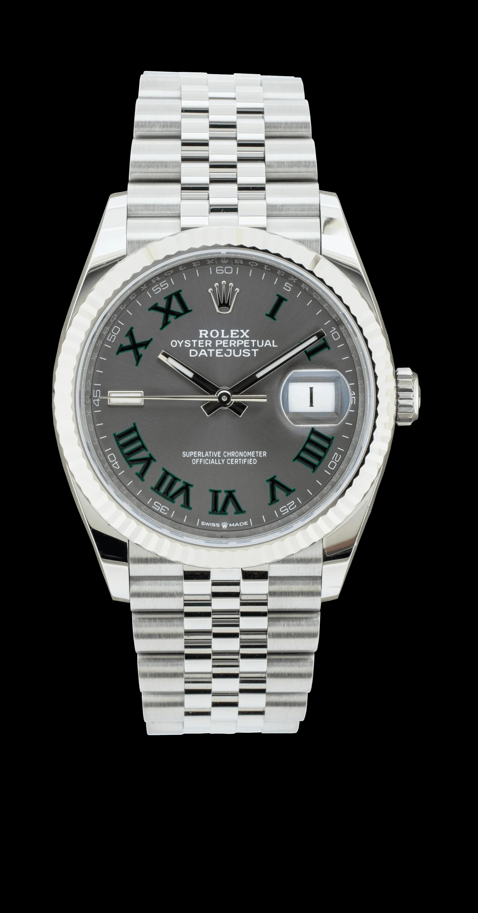 Datejust 126234 Acier "Wimbledon" – 2024