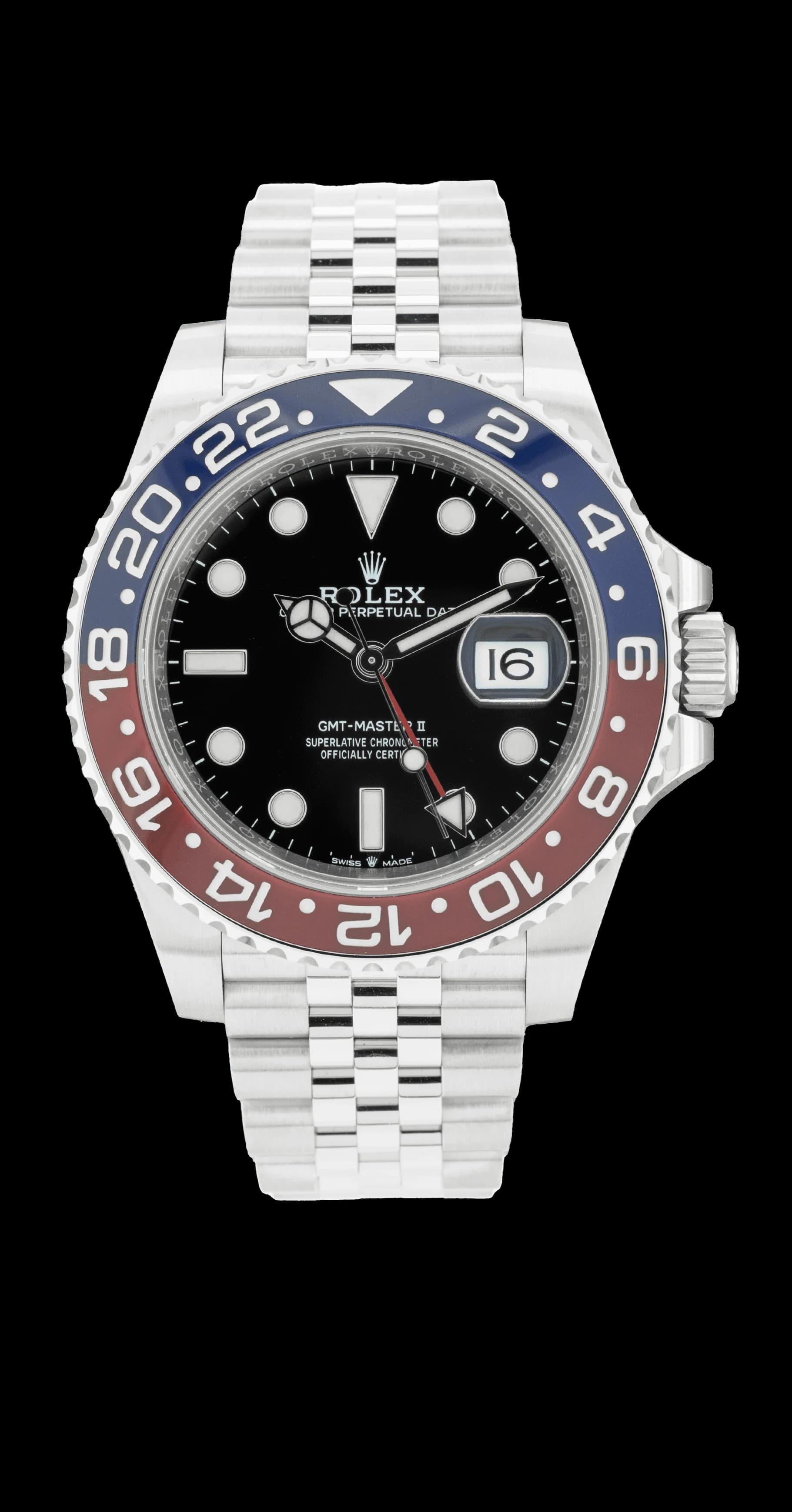 GMT Master ll 126710BLRO Acier "Pepsi" – 2024