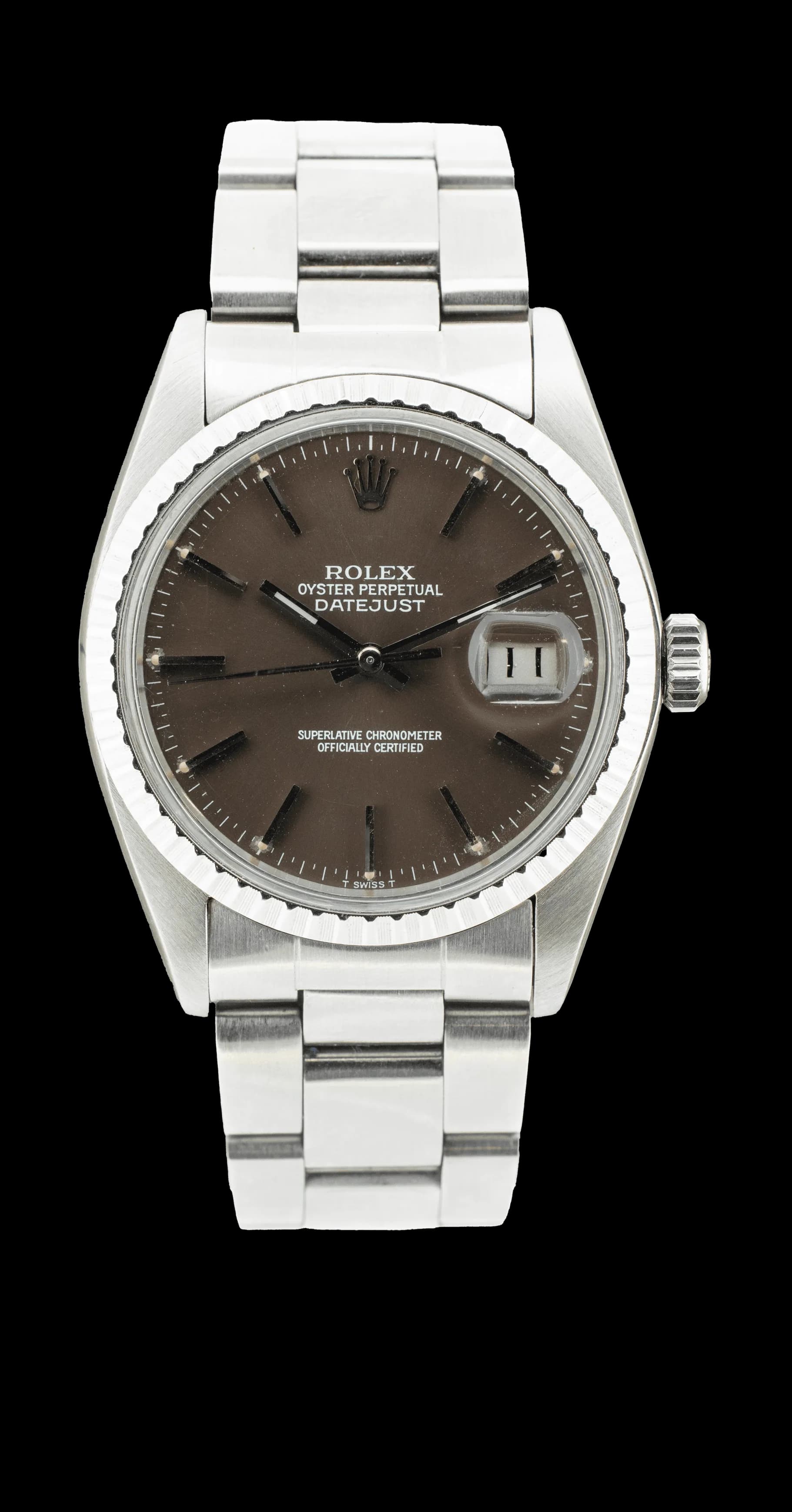 Datejust 16030 Acier "Havana" – 1980