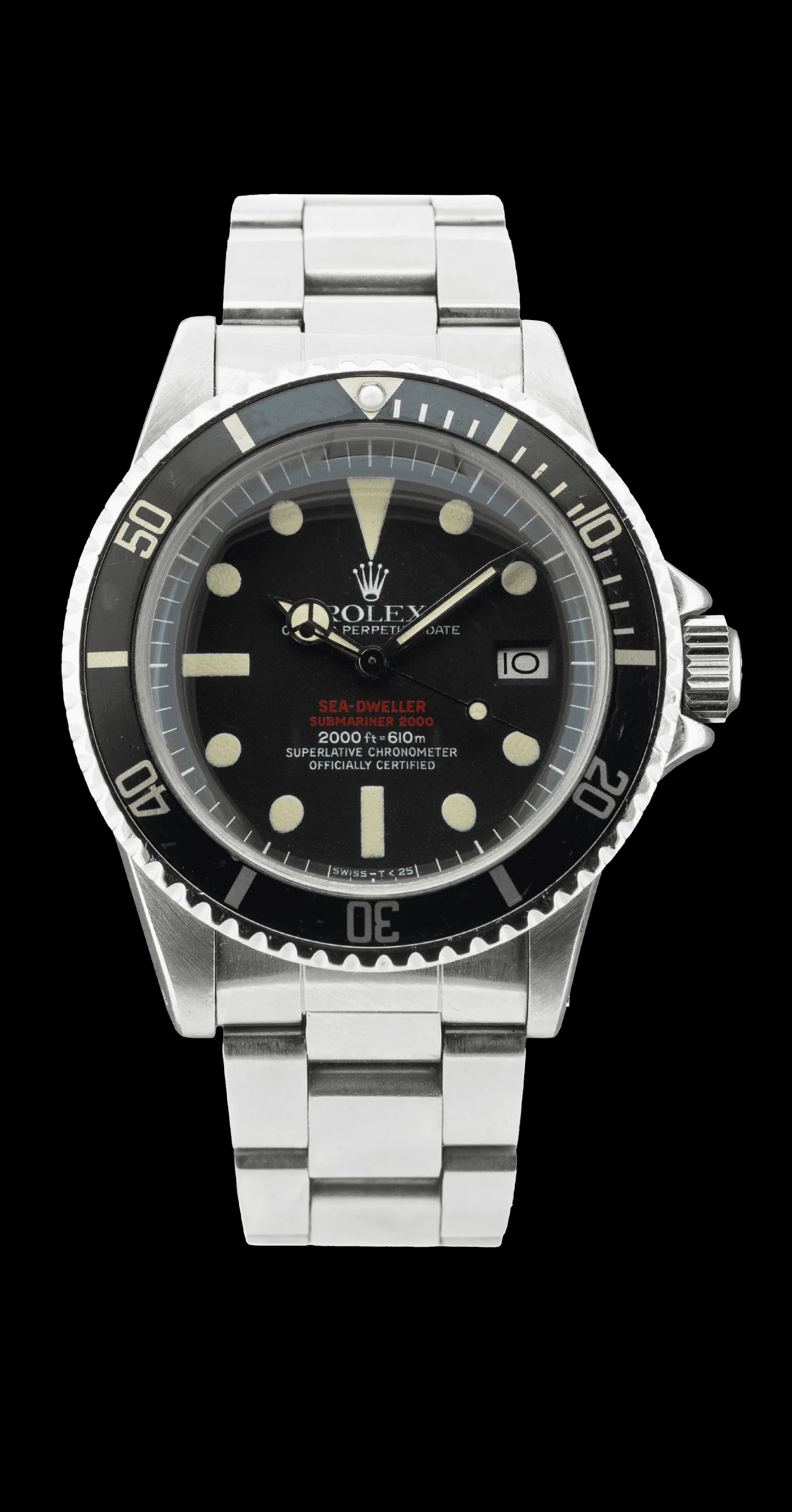 Sea-Dweller 1665  Acier "Double Rouge Mk4" – 1976