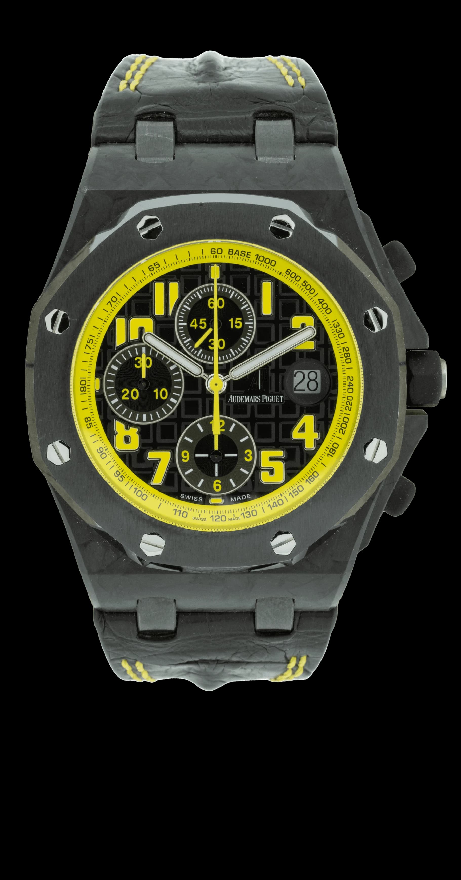 Royal Oak Offshore 26176FO.OO.D101CR.03 Alligator "Bumble Bee" – 2012