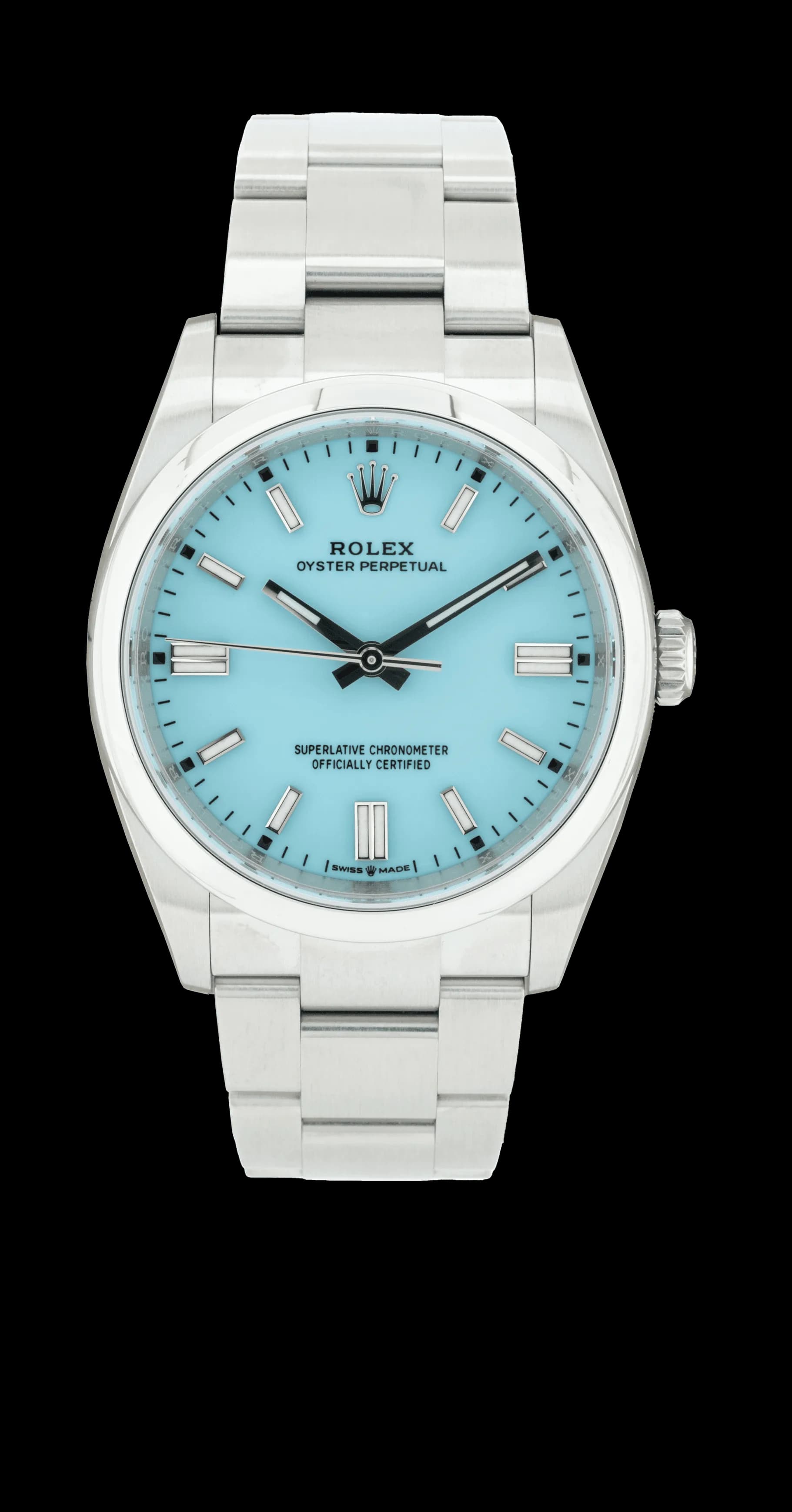 Oyster Perpetual 126000 Acier "Tiffany" – 2023