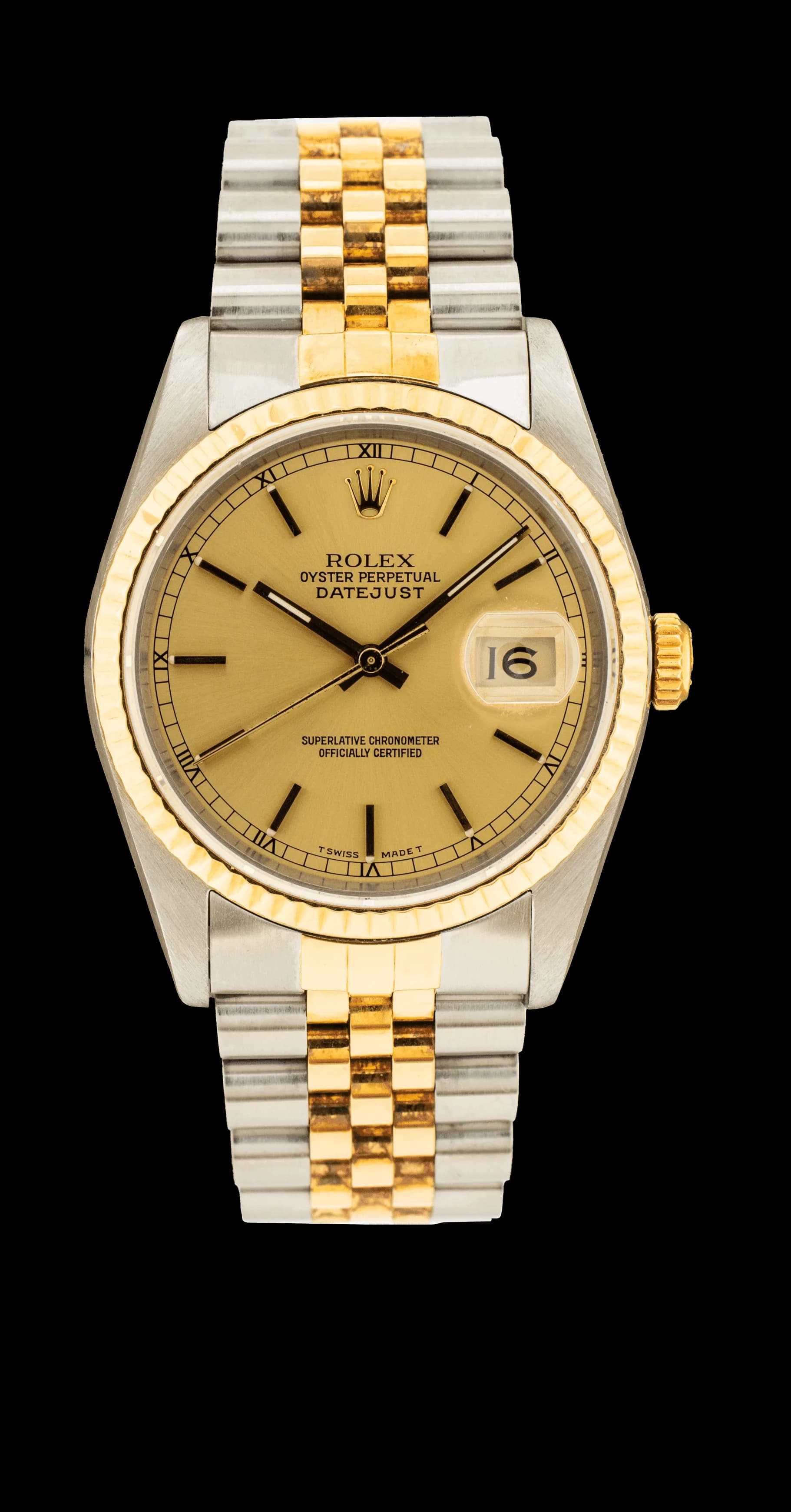 Datejust 16233 Or et Acier  – 1989