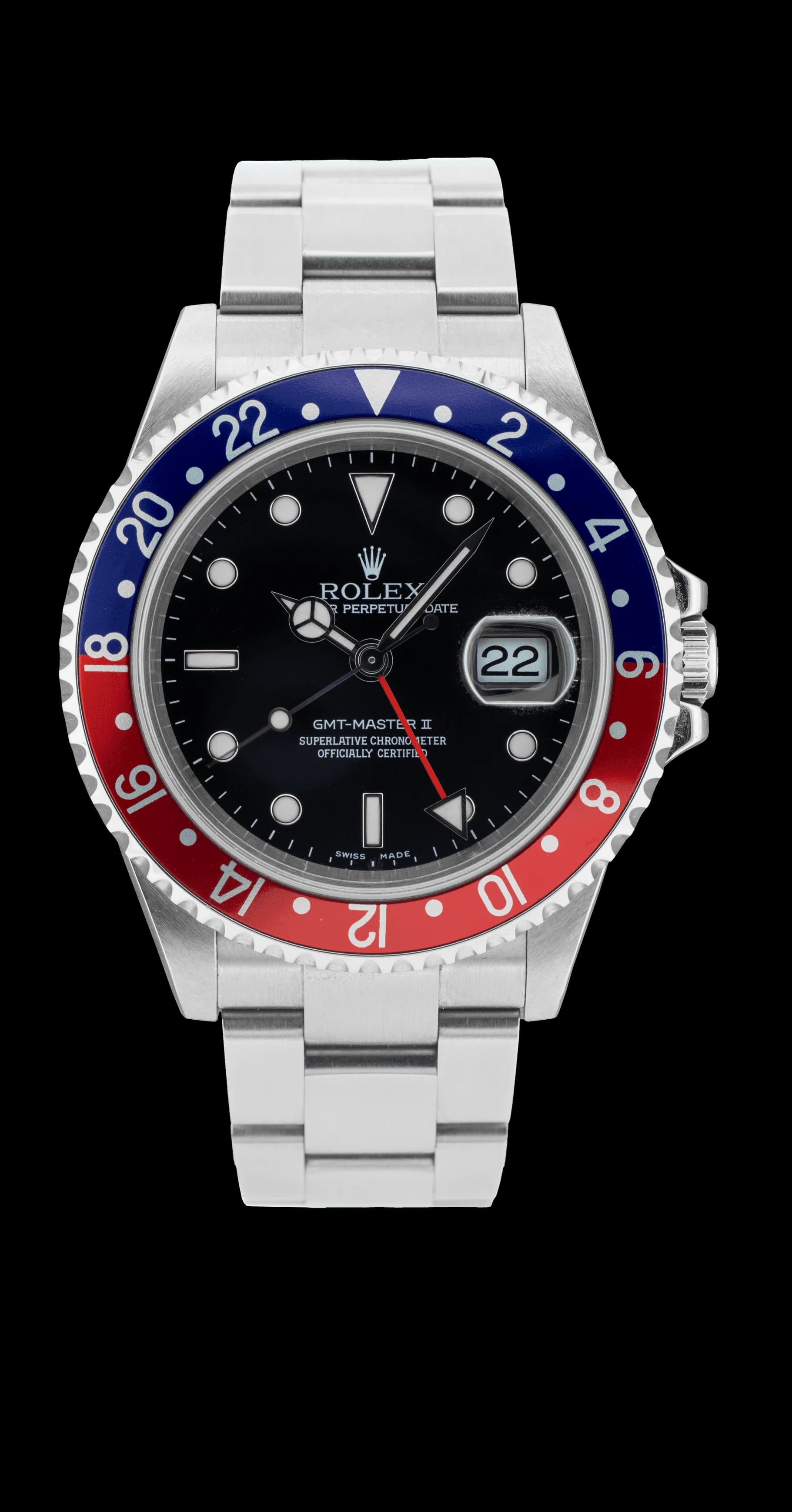 GMT Master ll 16710 Acier "Pepsi" – 2005