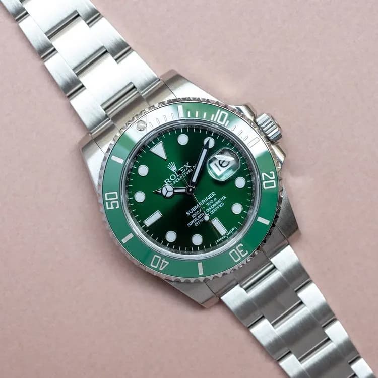 Submariner 116610LV Acier "Hulk" – 2010