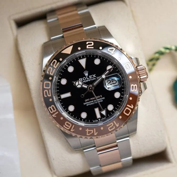 GMT Master ll 126711CHNR Or et Acier  – 2023