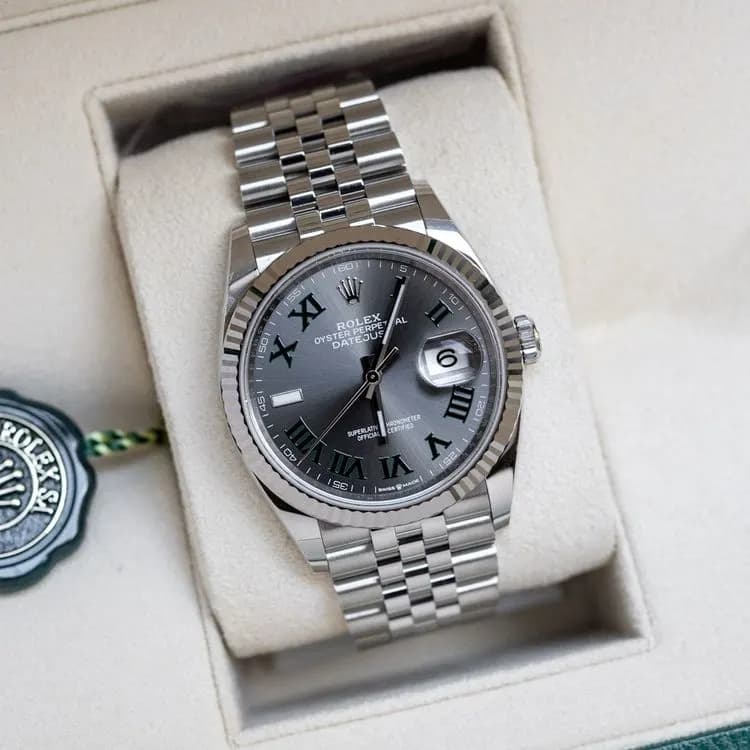 Datejust 126234 Acier "Wimbledon" – 2024