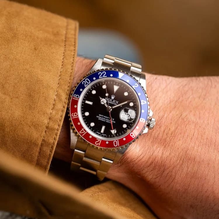 GMT Master ll 16710 Acier "Pepsi" – 2005