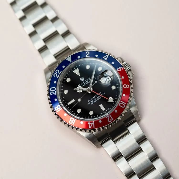 GMT Master ll 16710 Acier "Pepsi" – 2005