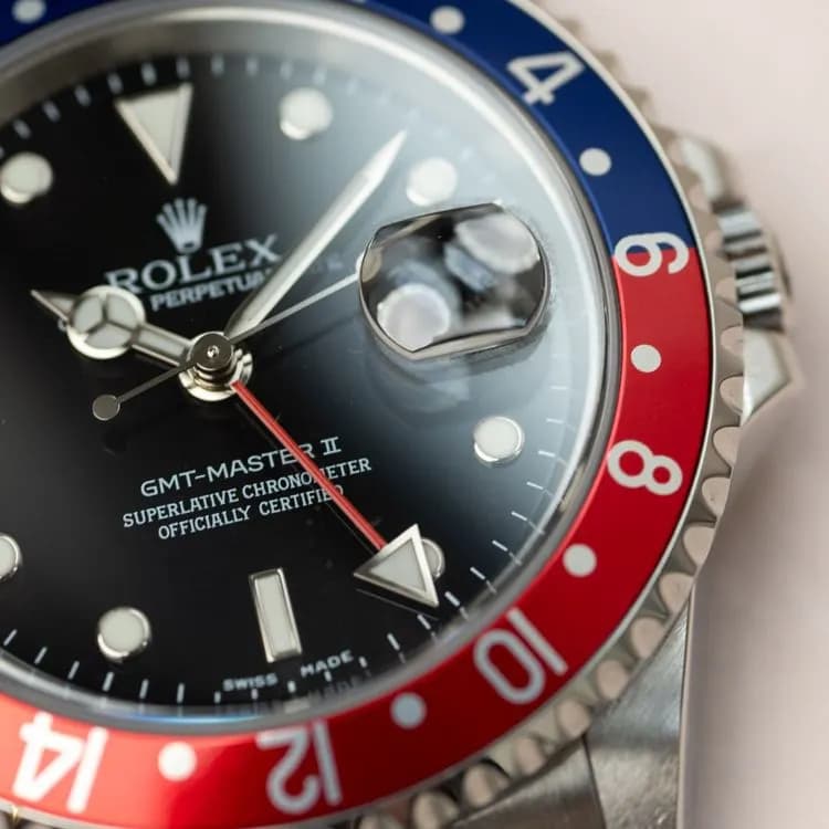 GMT Master ll 16710 Acier "Pepsi" – 2005