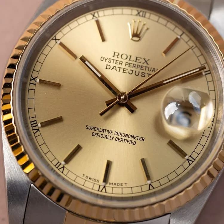 Datejust 16233 Or et Acier  – 1989