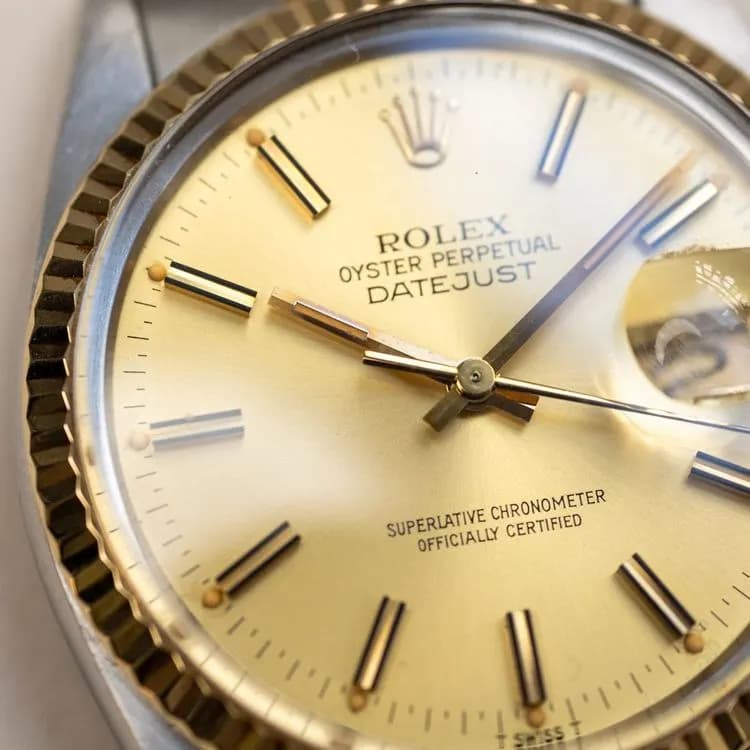 Datejust 16013 Or et Acier  – 1982