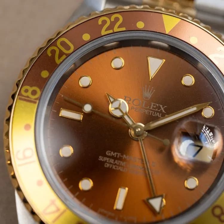 GMT-Master II 16713 Or et Acier  – 1990