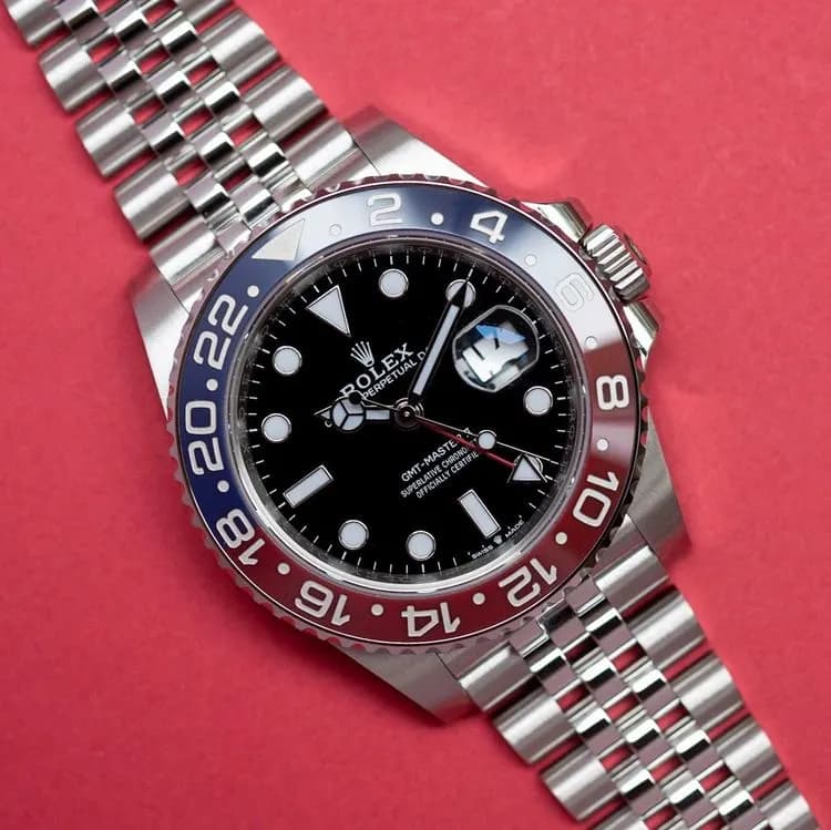 GMT Master ll 126710BLRO Acier "Pepsi" – 2024