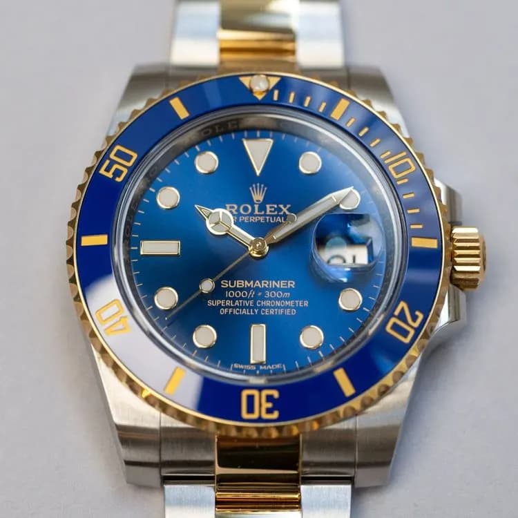 Submariner 116613LB Or et Acier  – 2020