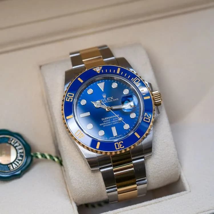 Submariner 116613LB Or et Acier  – 2020