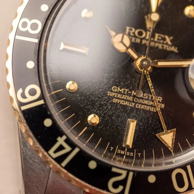 GMT Master 16753 Or et Acier "Nipple Dial" – 1979