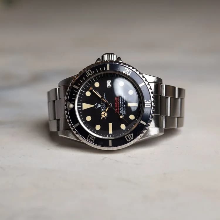 Sea-Dweller 1665  Acier "Double Rouge Mk4" – 1976