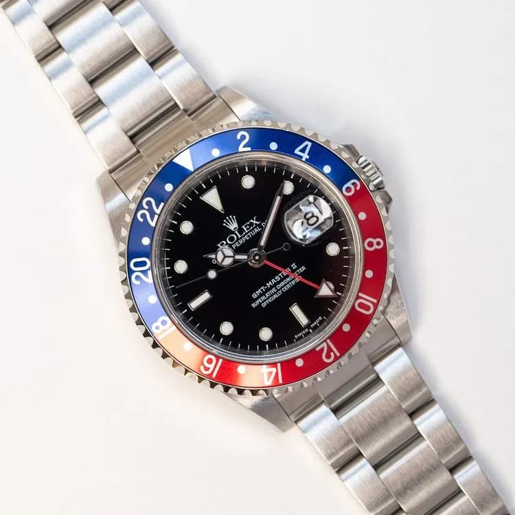 GMT Master ll 16710 Acier "Pepsi" – 2003