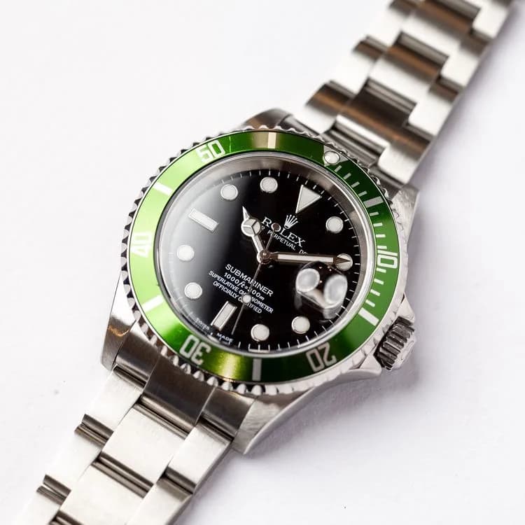 Submariner 16610LV Acier "Kermit" – 2004