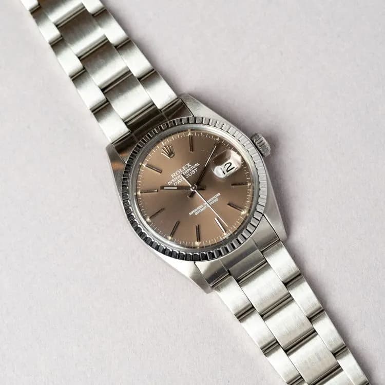 Datejust 16030 Acier "Havana" – 1980