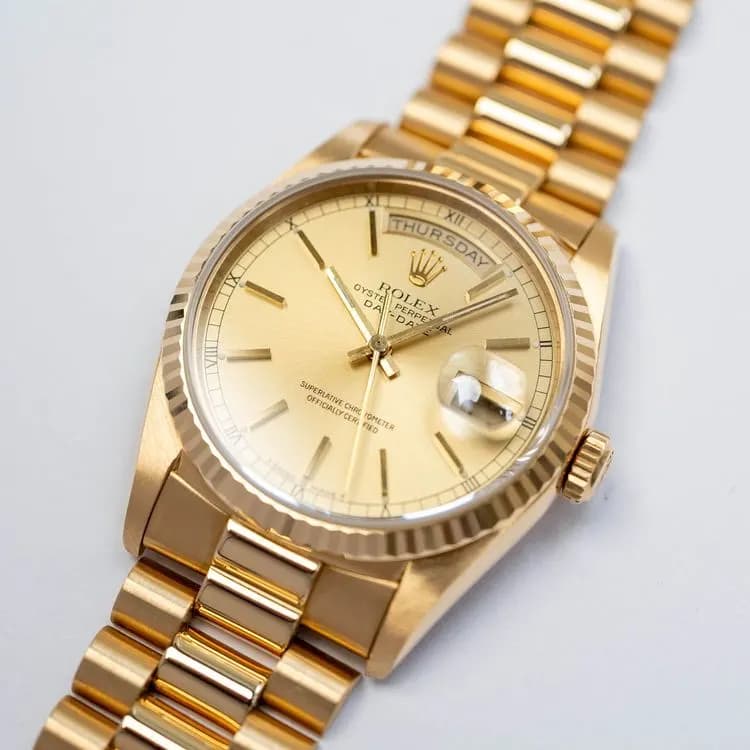 Day-Date 18238 Or Jaune  – 1989