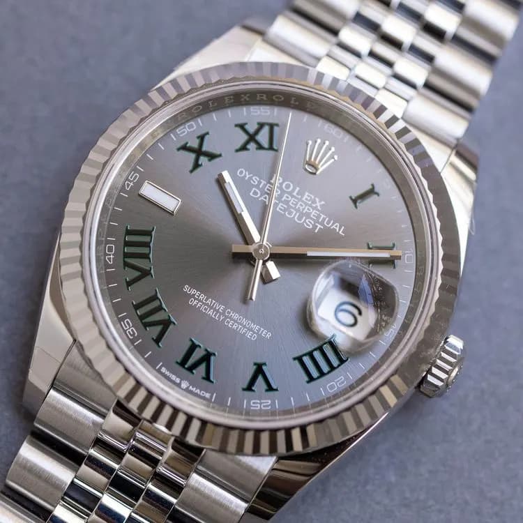 Datejust 126234 Acier "Wimbledon" – 2024