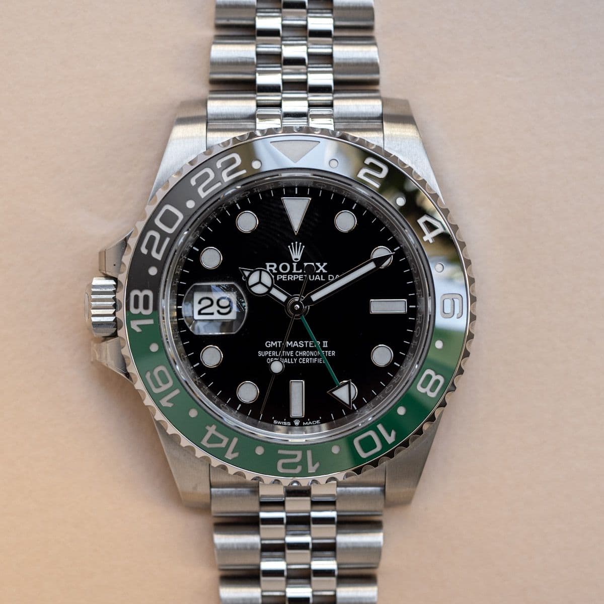 GMT Master ll 126720VTNR Acier "Sprite" – 2024