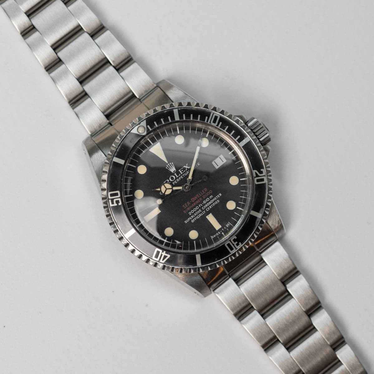 Sea-Dweller 1665  Acier "Double Red" – 1975