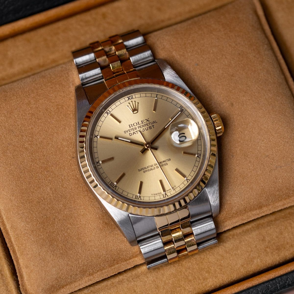 Datejust 16233 Or et Acier  – 1989