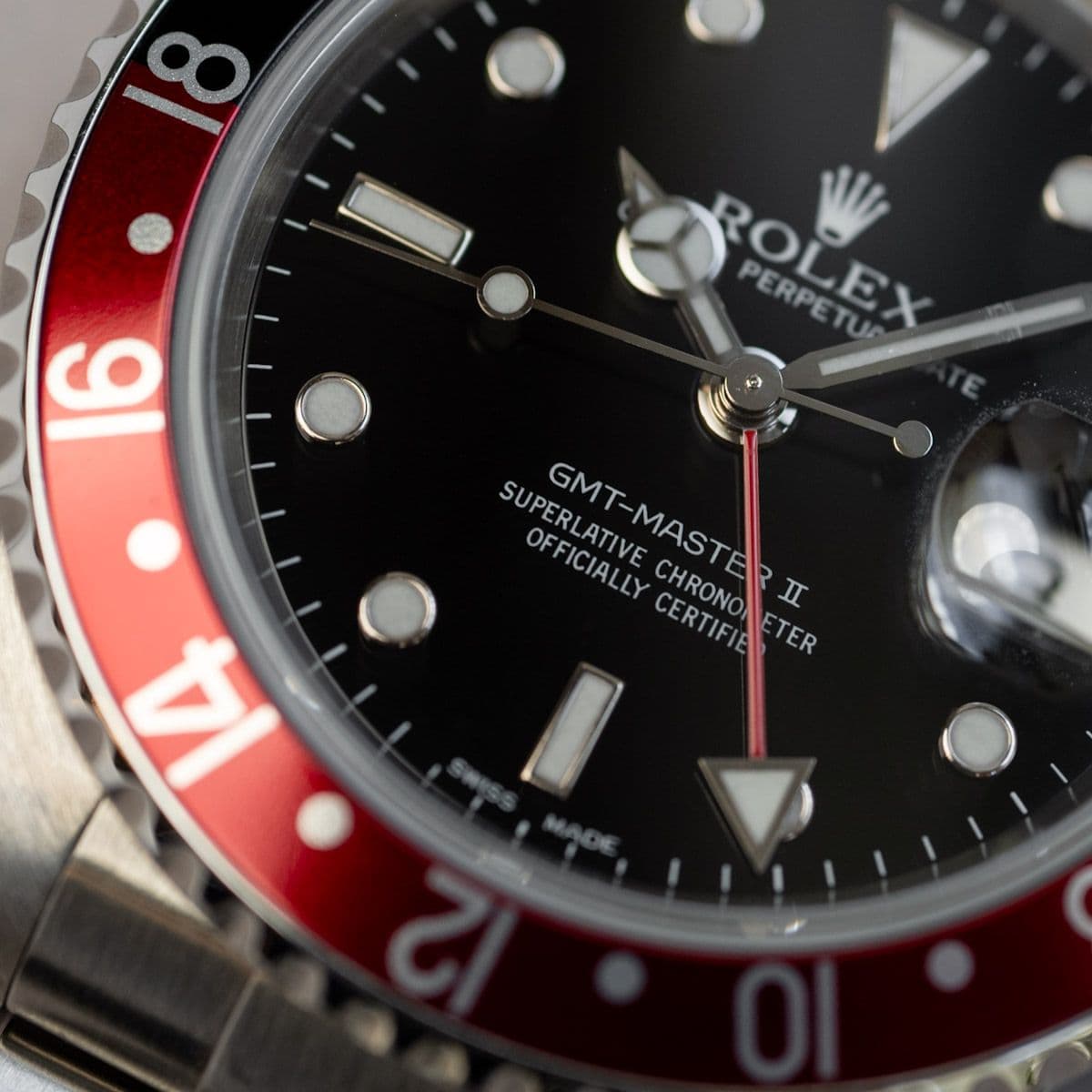 GMT Master ll 16710 Acier  – 2001