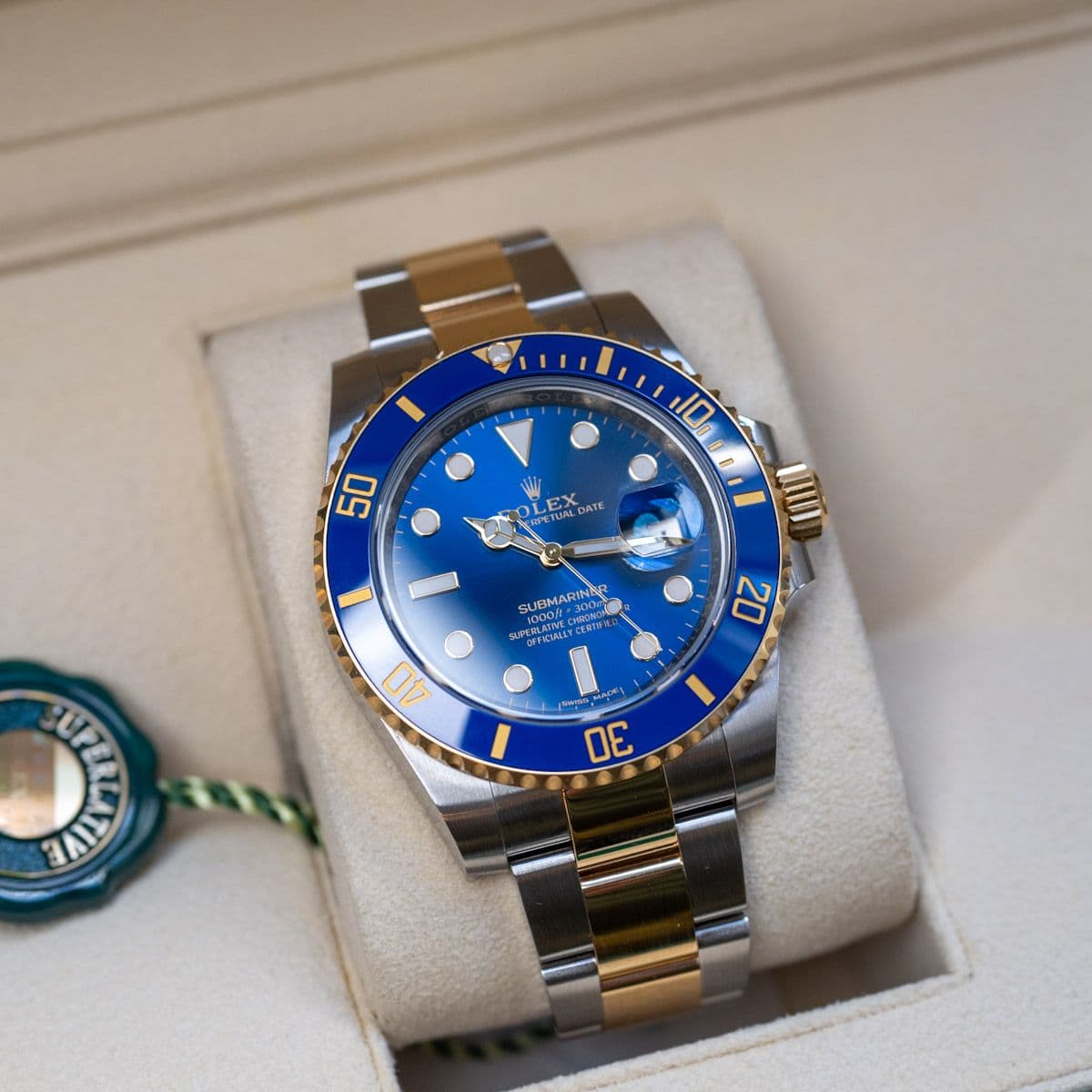 Submariner 116613LB Or et Acier  – 2020