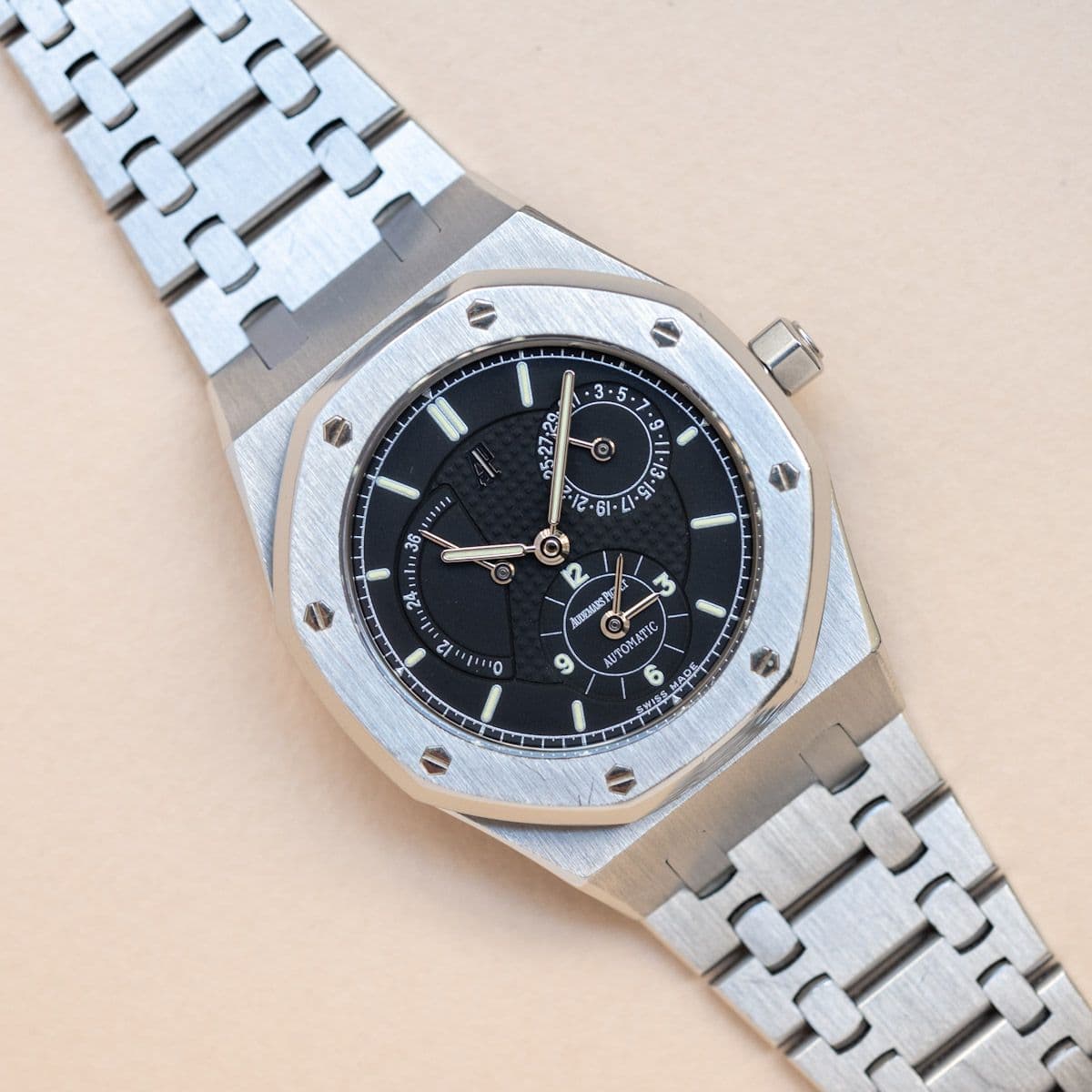 Royal Oak 25730ST Acier Dual-Time – 1995