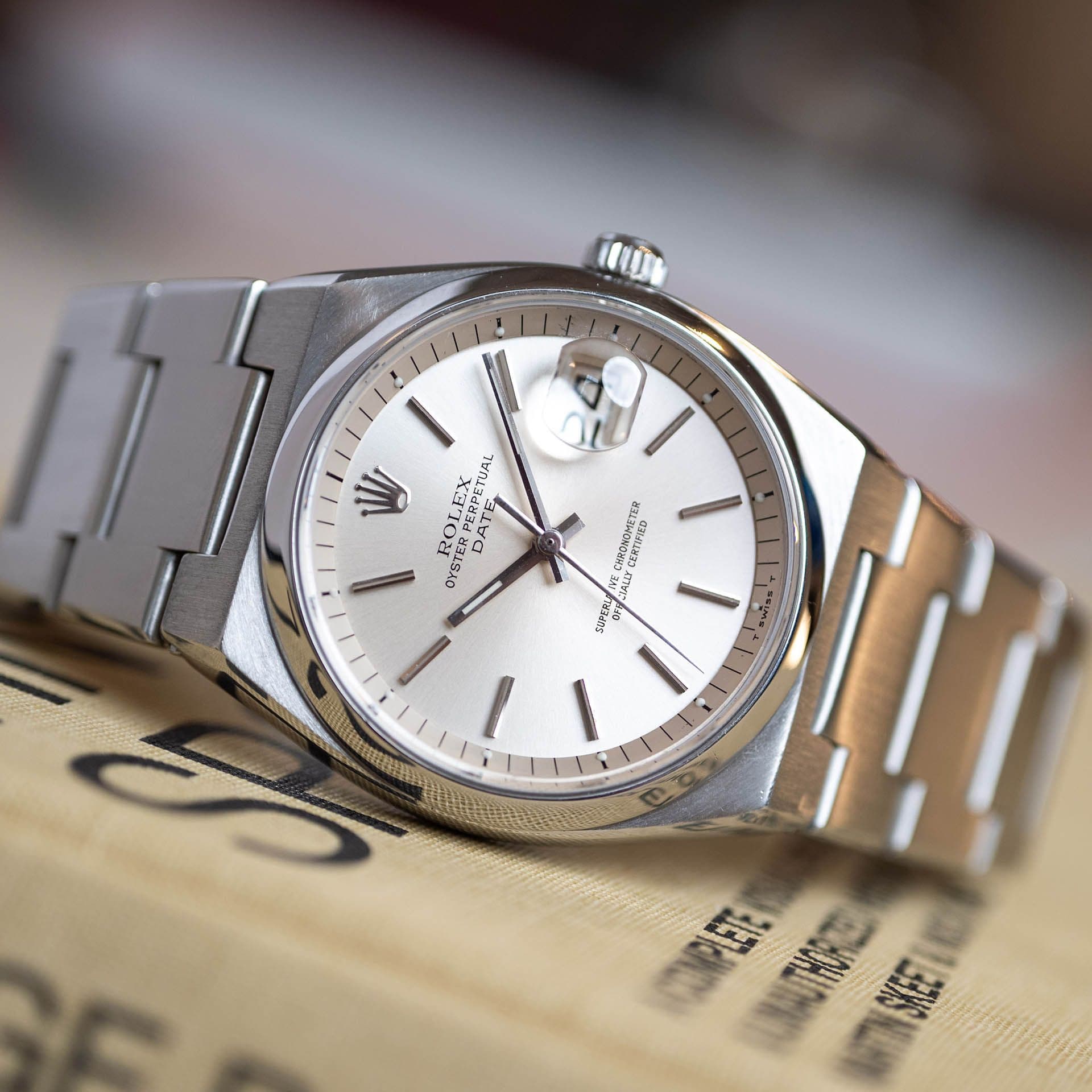 Oyster Perpetual 1530 Acier  – 1977