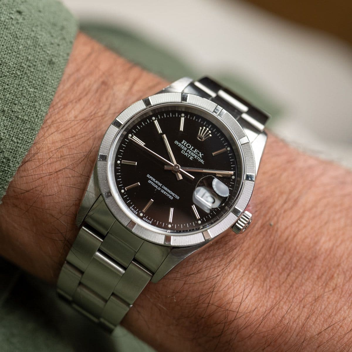 Oyster Perpetual 15210 Acier  – 2002