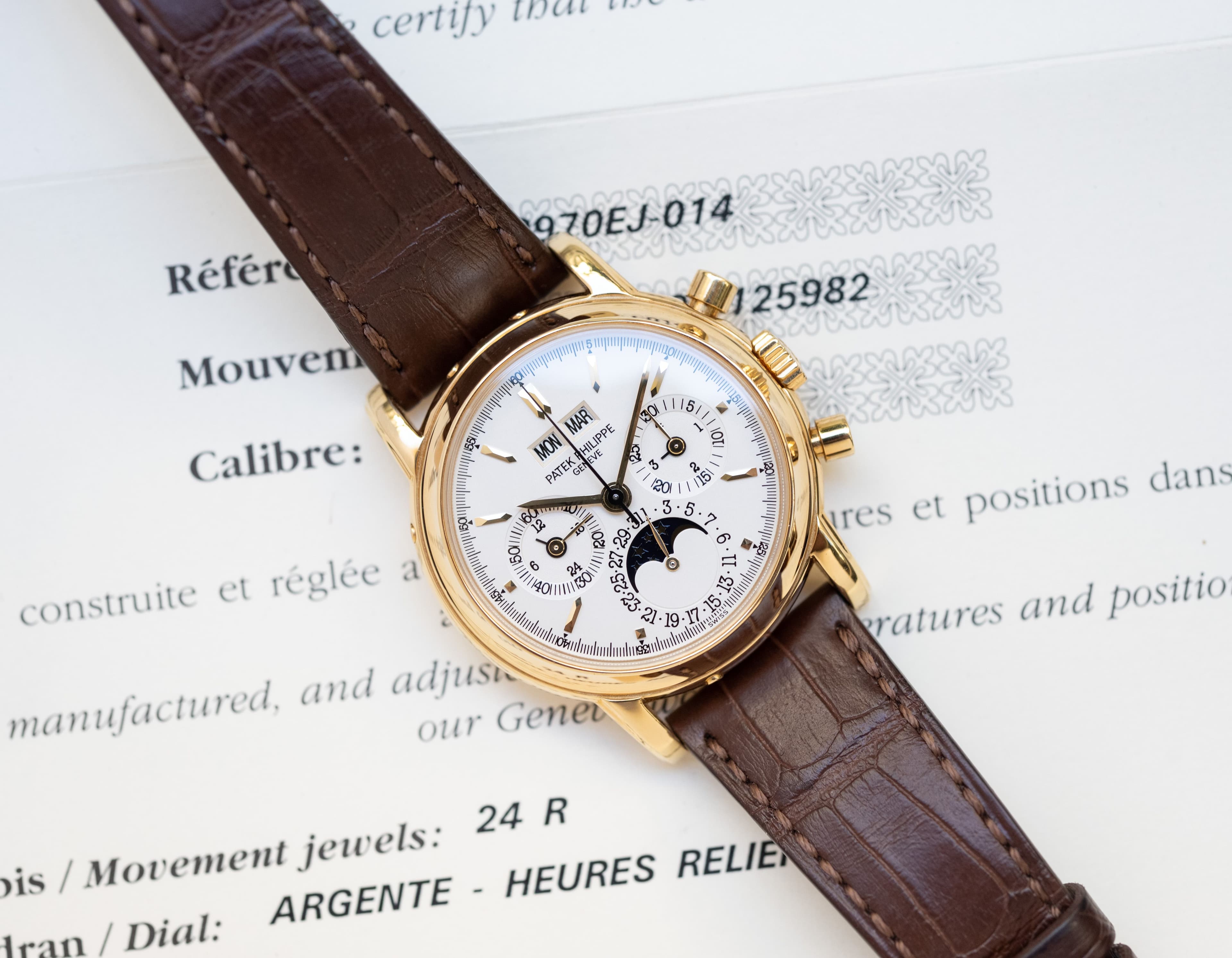 Patek Philippe Calendrier Perpétuel Chronographe 3970 - Les Déclinaisons