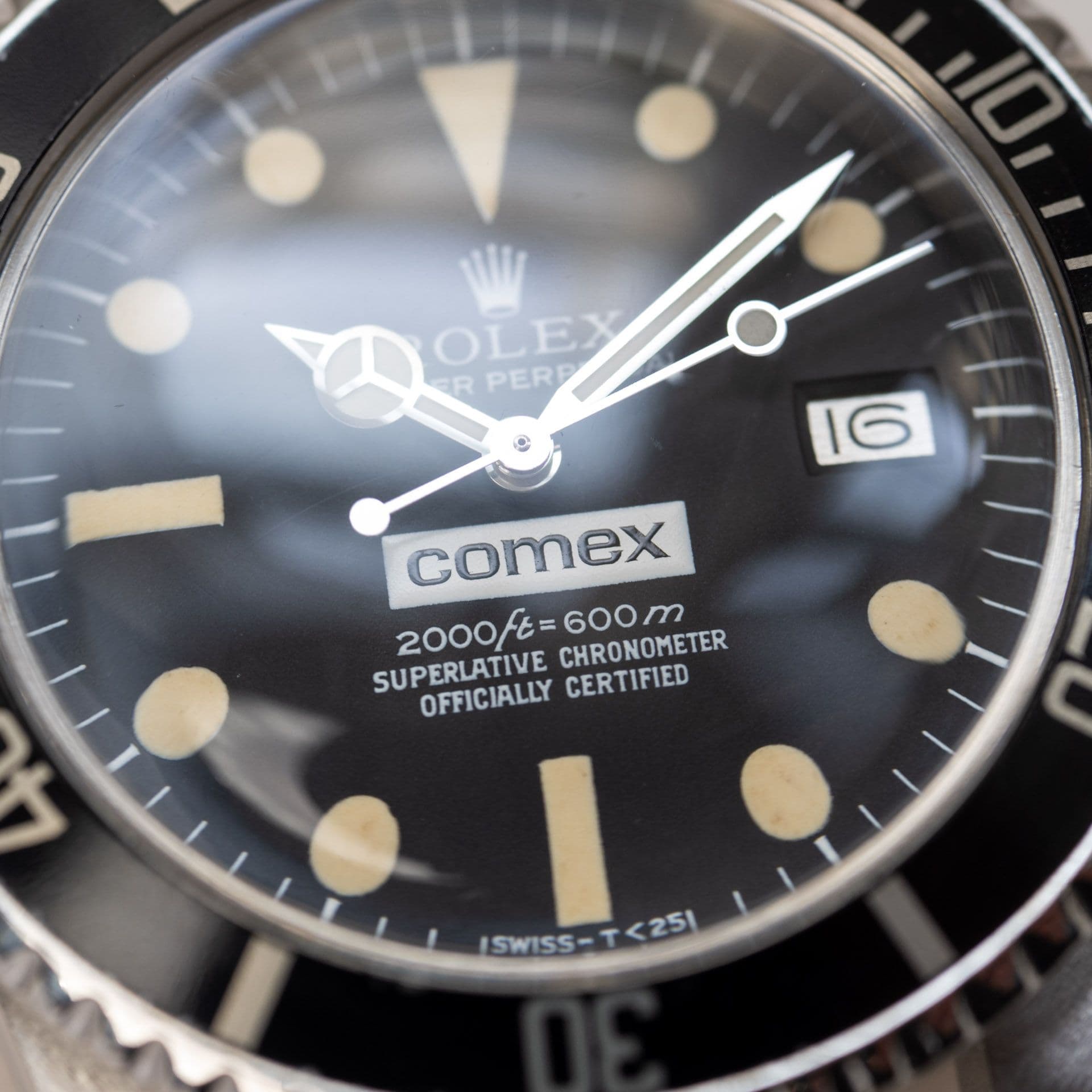 Sea-Dweller 1665 COMEX Acier "COMEX" – 1979