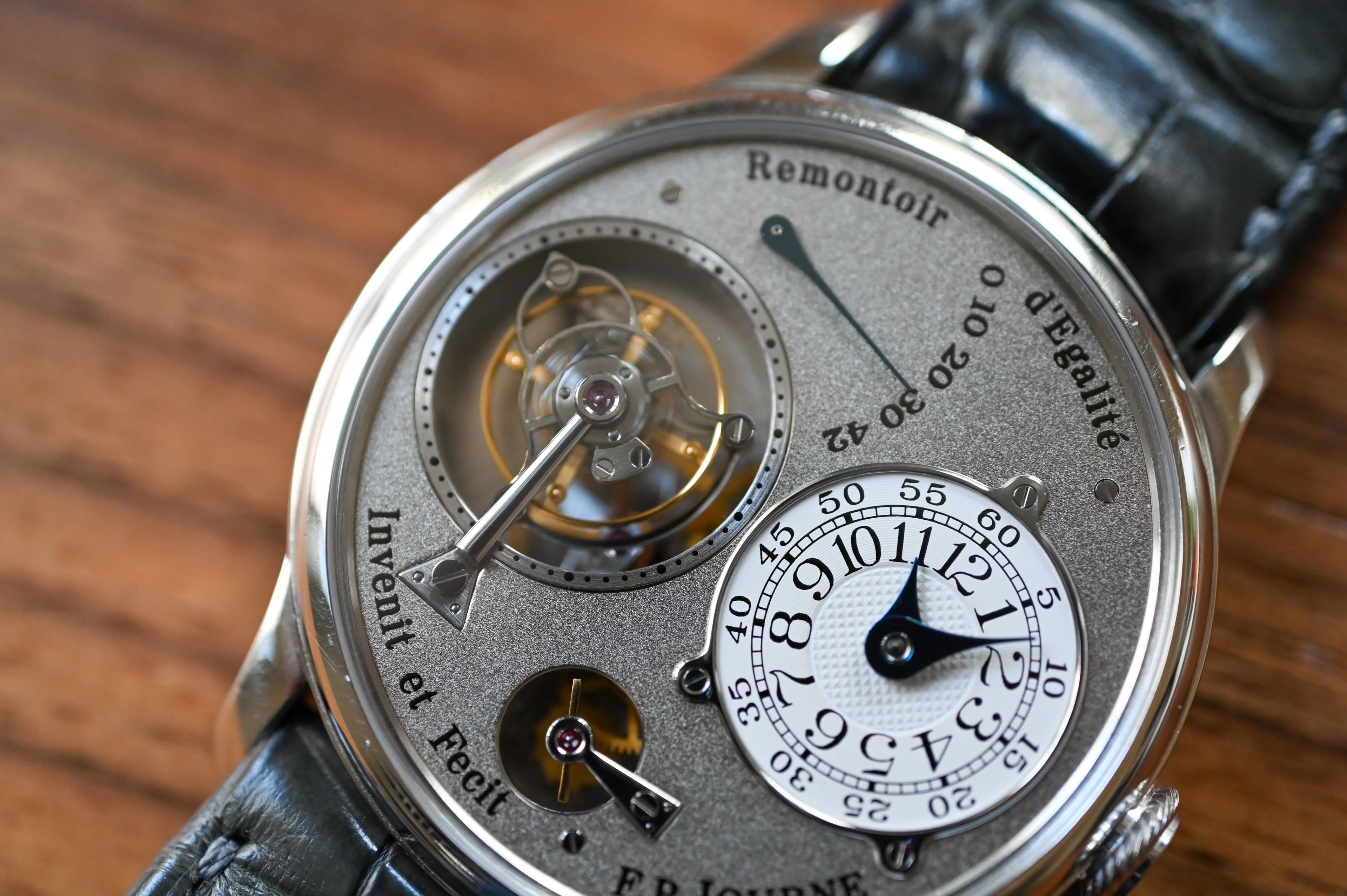 Tourbillon Souverain Remontoir d'Egalité Tourbillon Souverain Alligator  – 2009