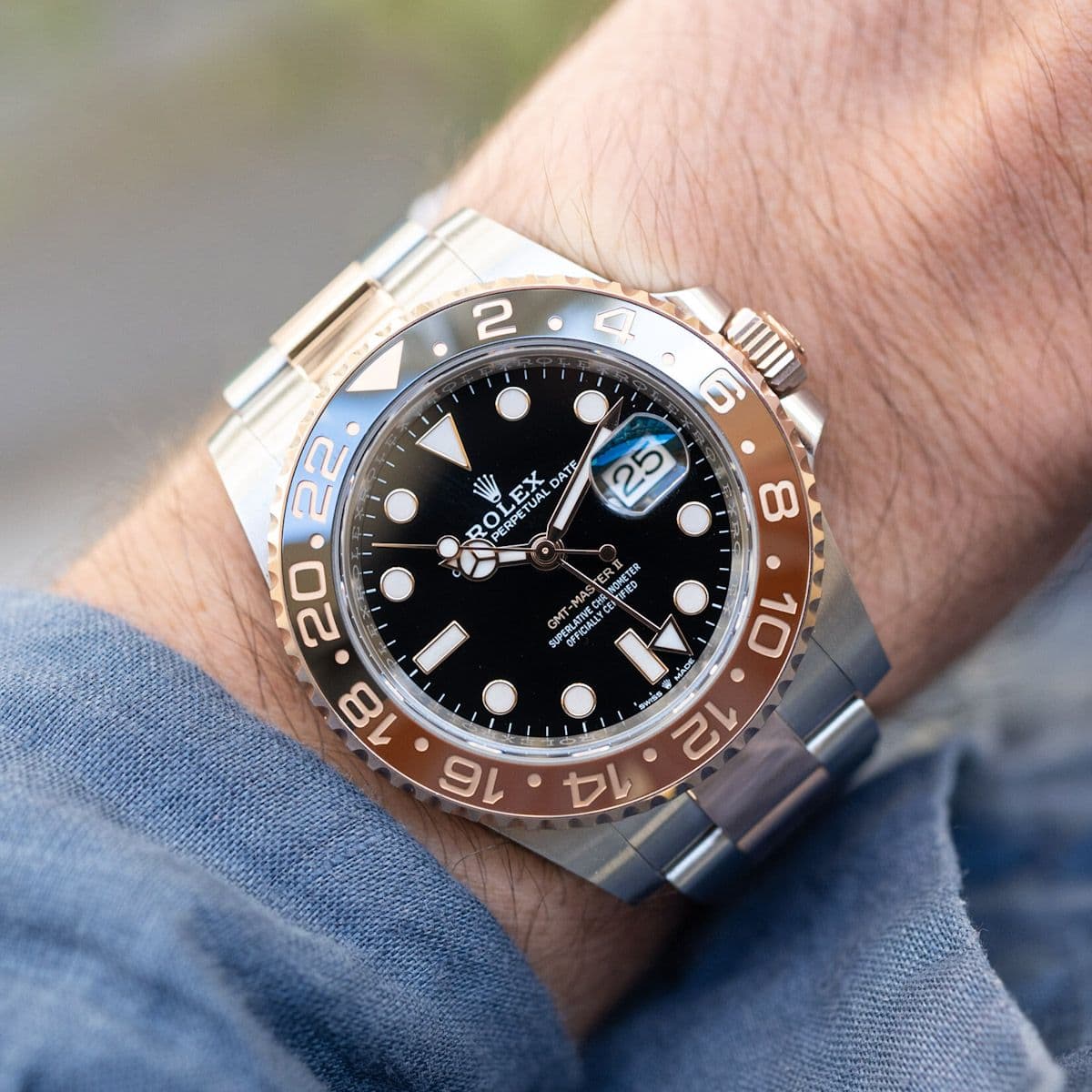 GMT-Master II 126711CHNR Or et Acier  – 2023