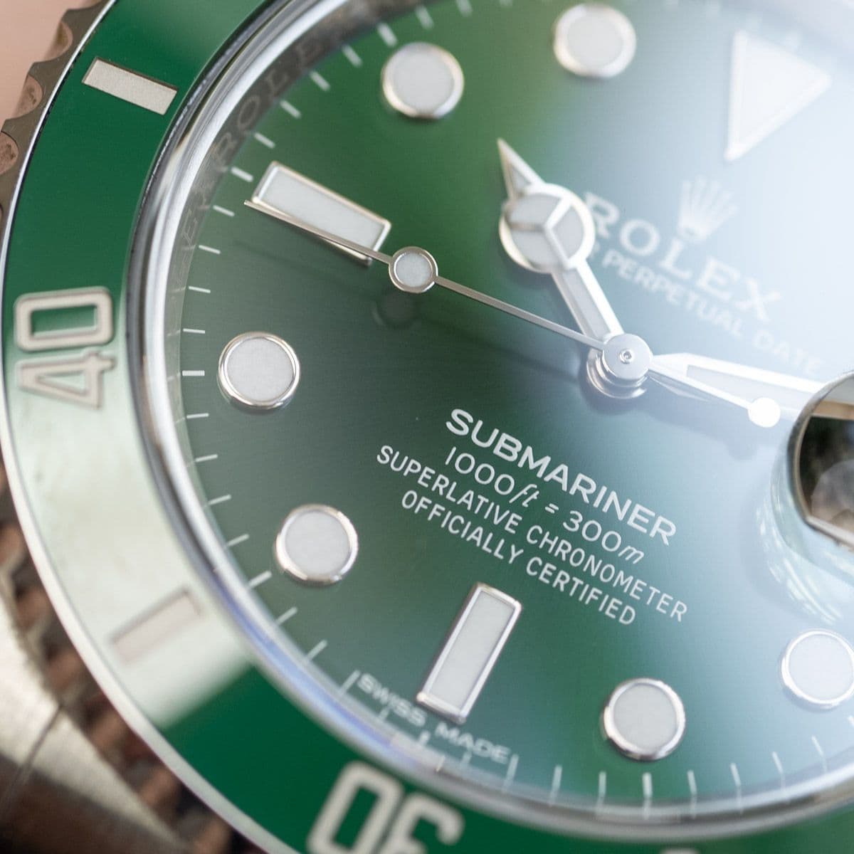 Submariner 116610LV Acier "Hulk" – 2017