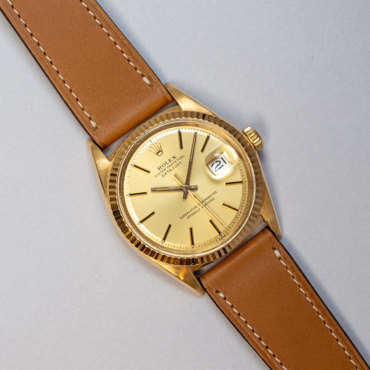 Datejust 1601/8 Or Jaune  – 1966