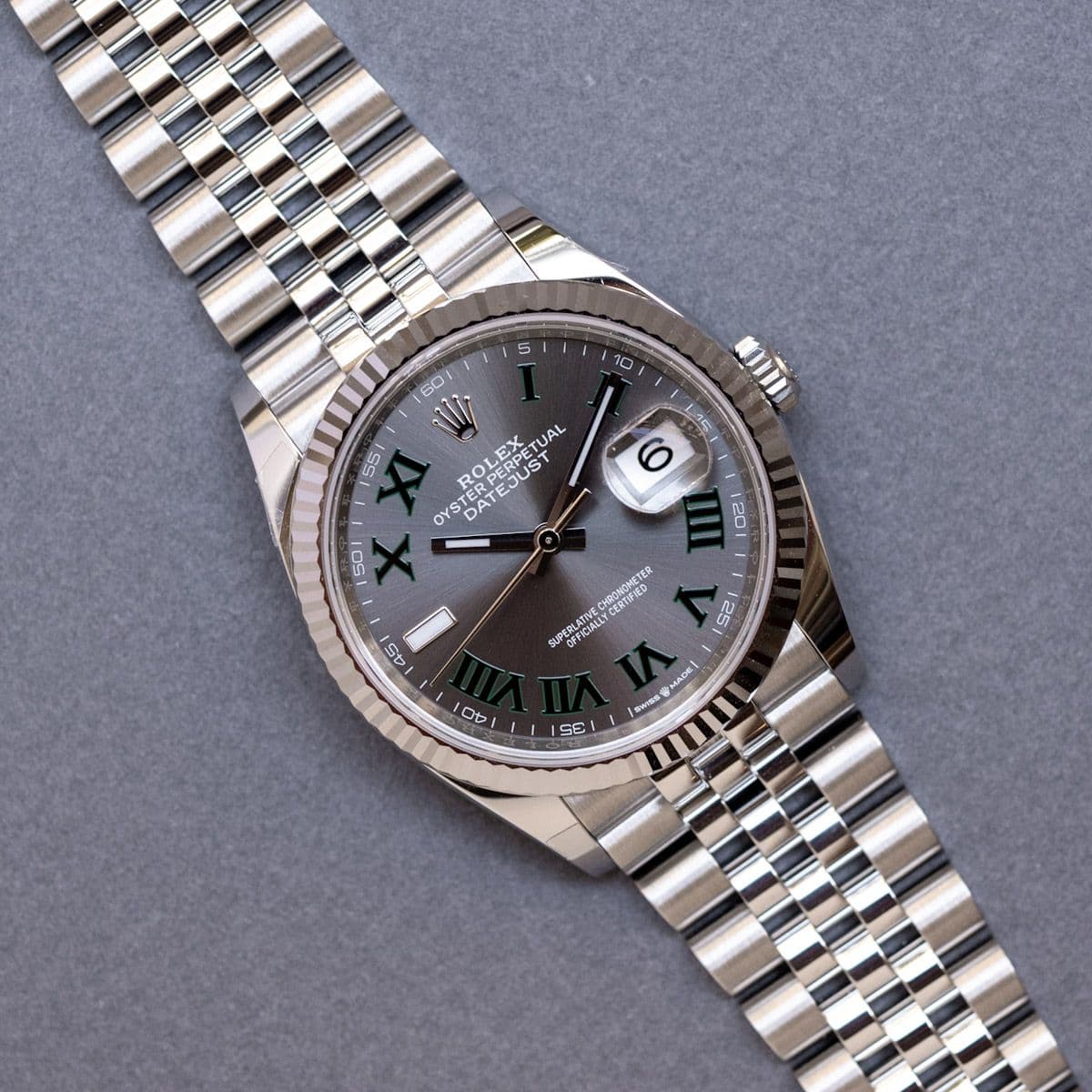 Datejust 126234 Acier "Wimbledon" – 2024