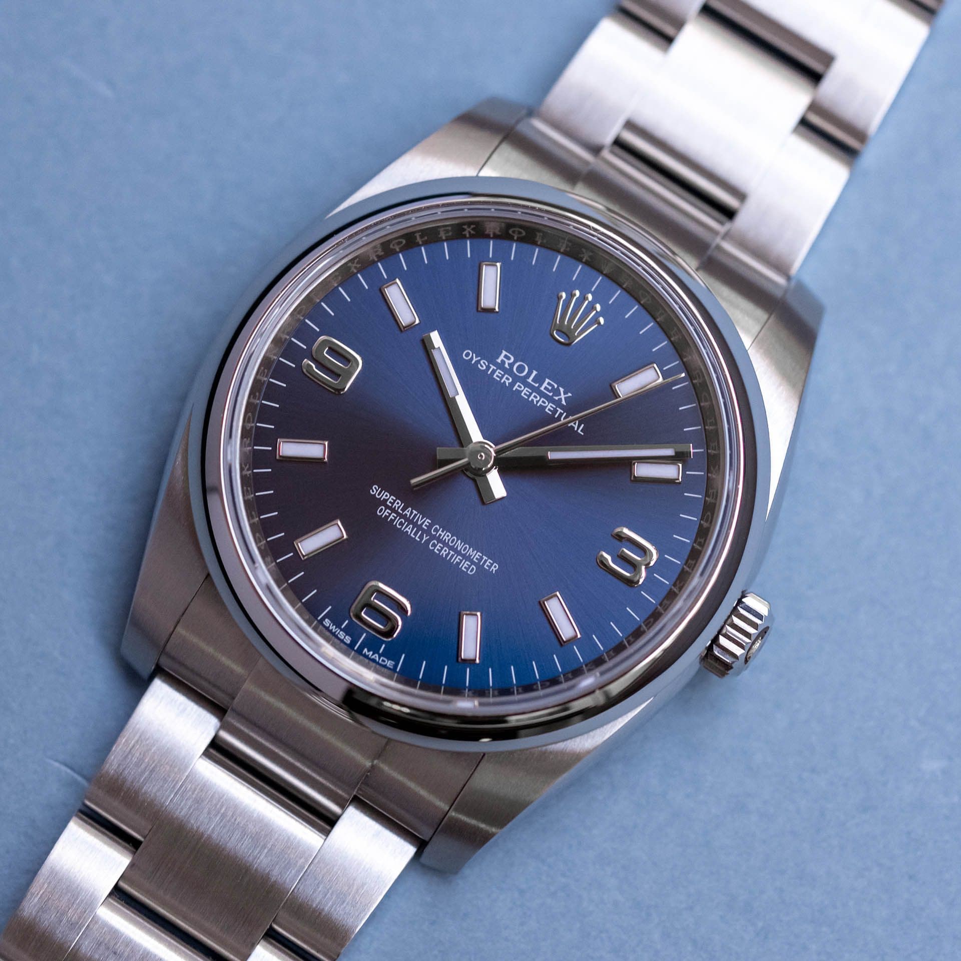 Oyster Perpetual 114200 Acier  – 2019