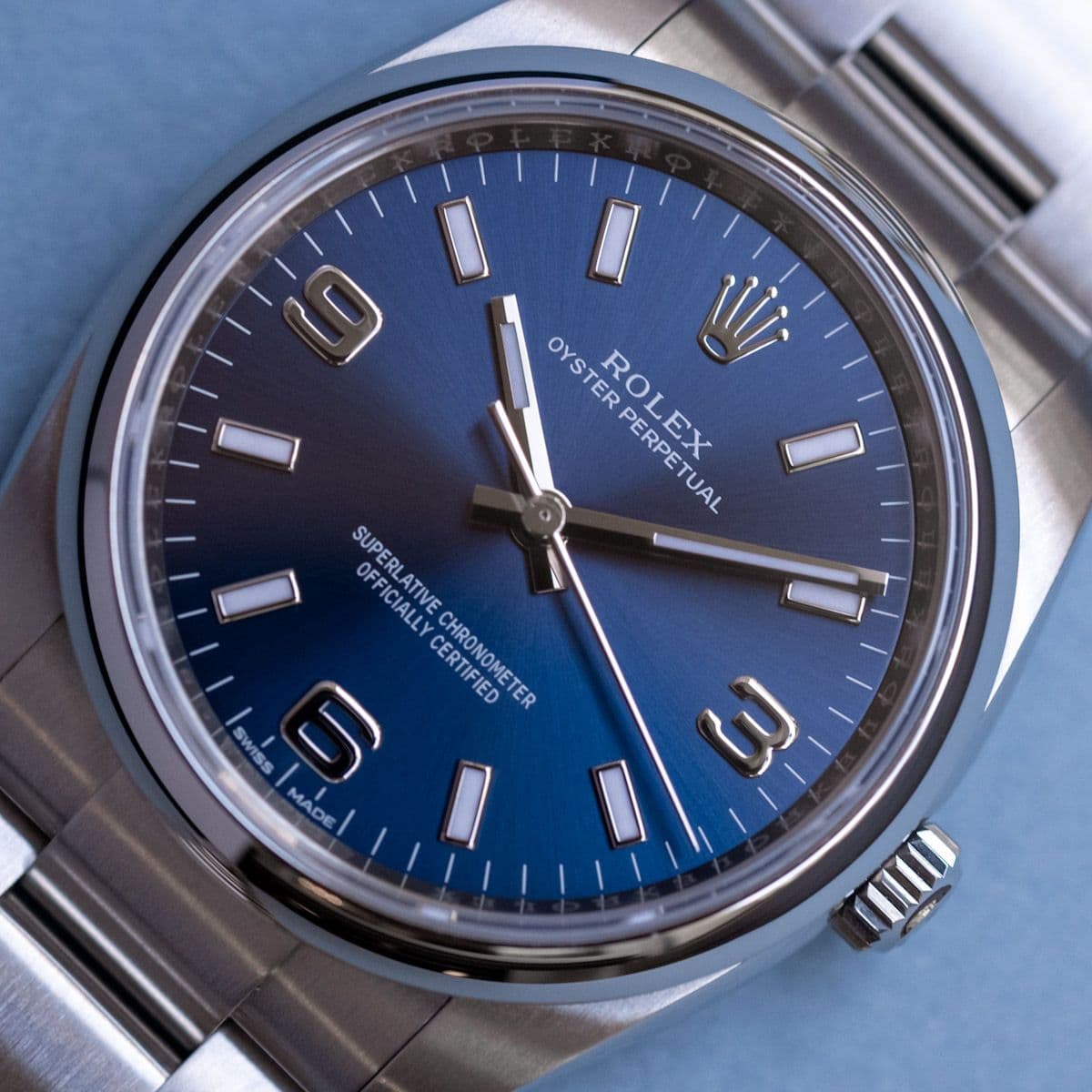 Oyster Perpetual 114200 Acier  – 2019