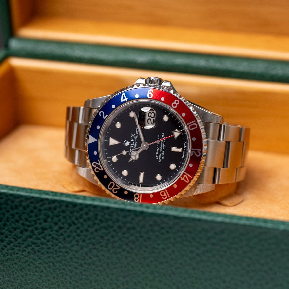 GMT Master ll 16710 Acier "Pepsi" – 2003