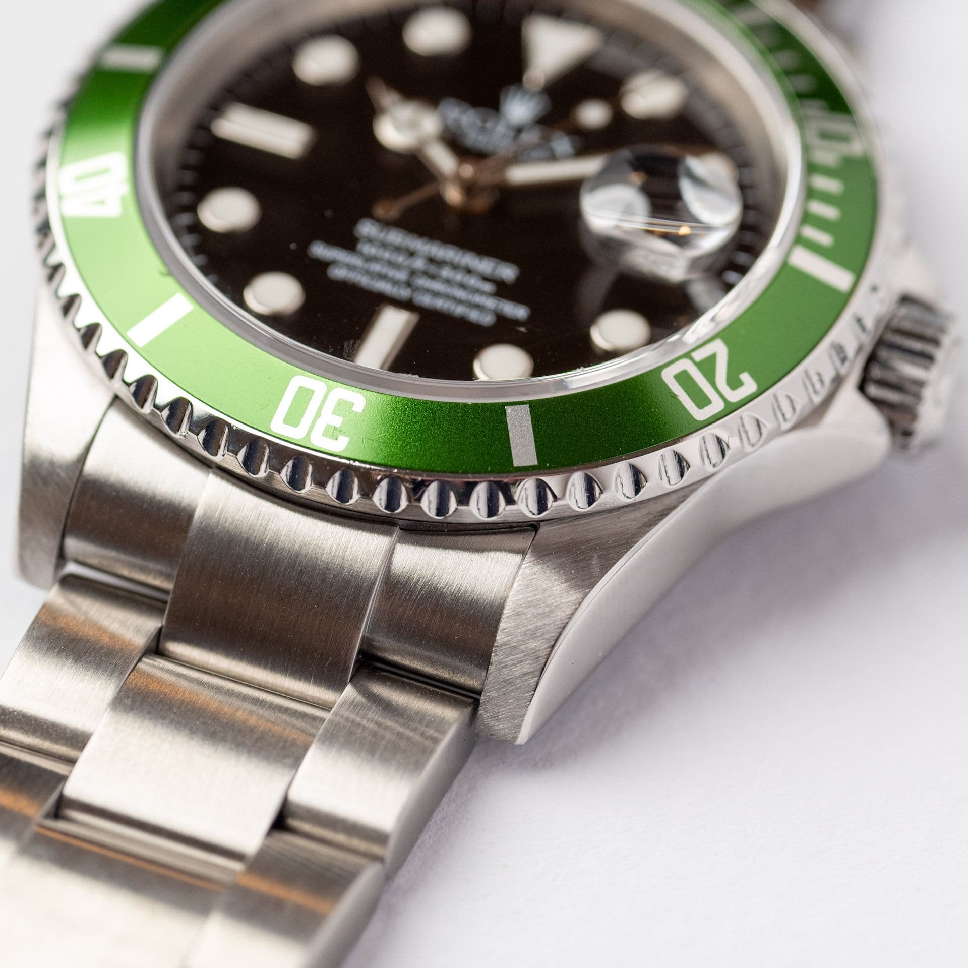 Submariner 16610LV Acier "Kermit" – 2004